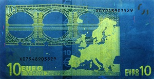 paper security point uv dull paper bills under uv light